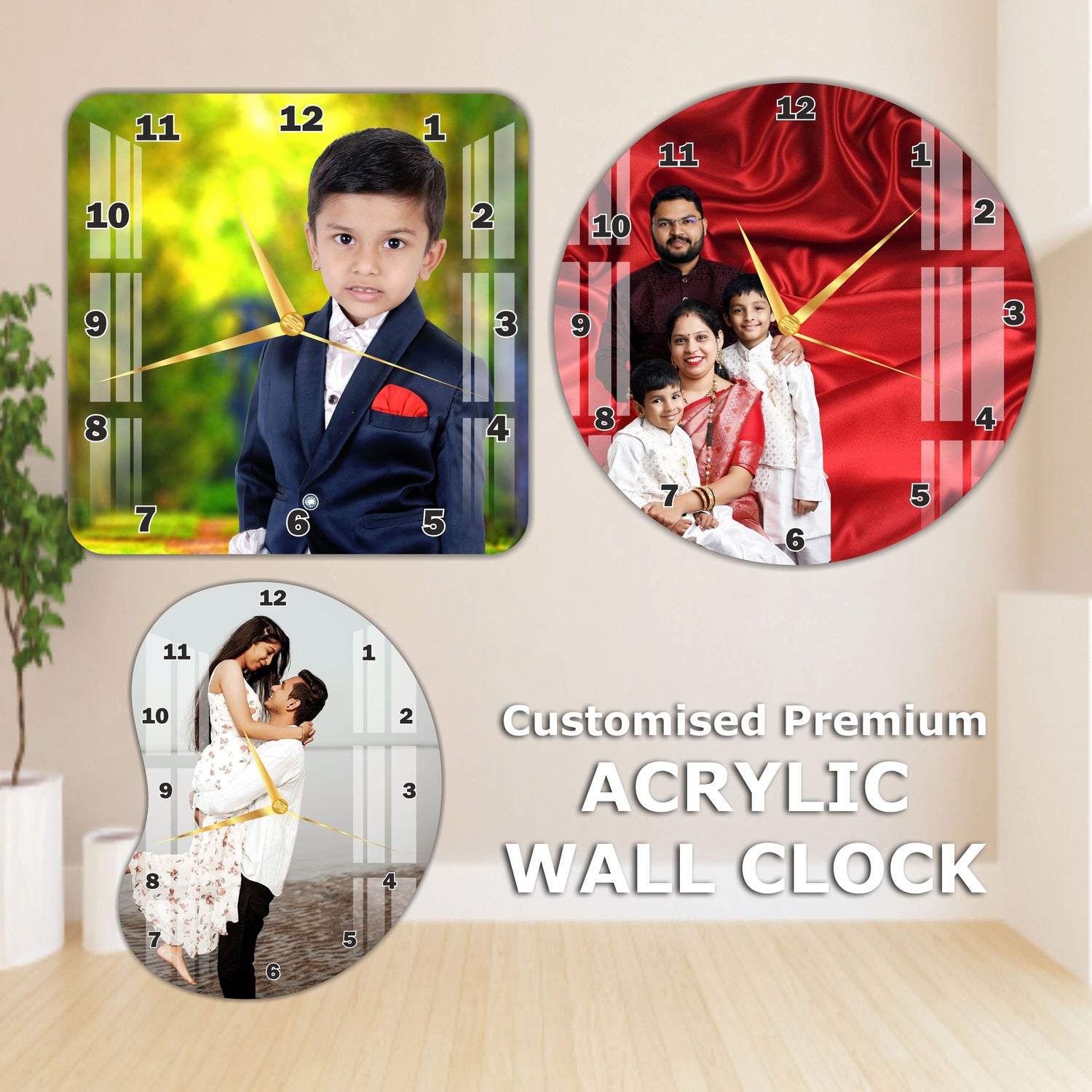 Premium Acrylic Clocks